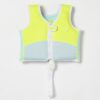 Swim Vest 2-3 – Salty the Shark Aqua Neon Yellow