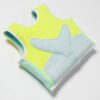 Swim Vest 1-2 – Salty the Shark Aqua Neon Yellow