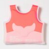 Swim Vest 3-6 – Melody the Mermaid Neon Strawberry
