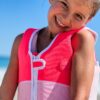 Swim Vest 3-6 – Melody the Mermaid Neon Strawberry