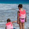 Swim Vest 3-6 – Melody the Mermaid Neon Strawberry