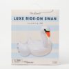 Original Luxe Ride-On Float Swan – The Resort White on White