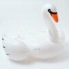 Original Luxe Ride-On Float Swan – The Resort White on White