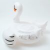 Original Luxe Ride-On Float Swan – The Resort White on White