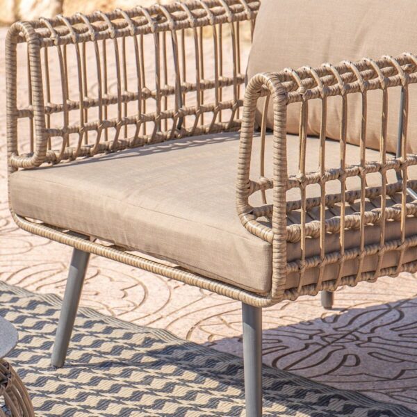 Ariki 2-Seater Rattan Garden Sofa