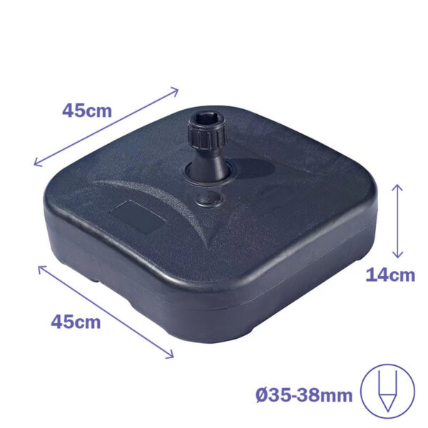 Beach Umbrella Base – Black Beach Umbrella Base – Black
