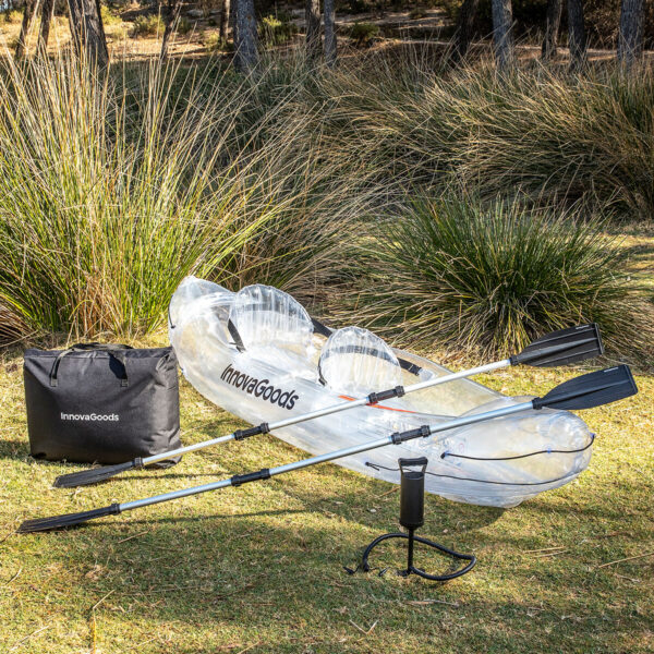 Clear-View Inflatable Kayak for Two Clear-View Inflatable Kayak for Two