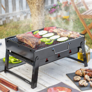 Folding Portable Charcoal BBQ
