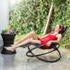 Folding Rocking Sun Lounger Folding Rocking Sun Lounger