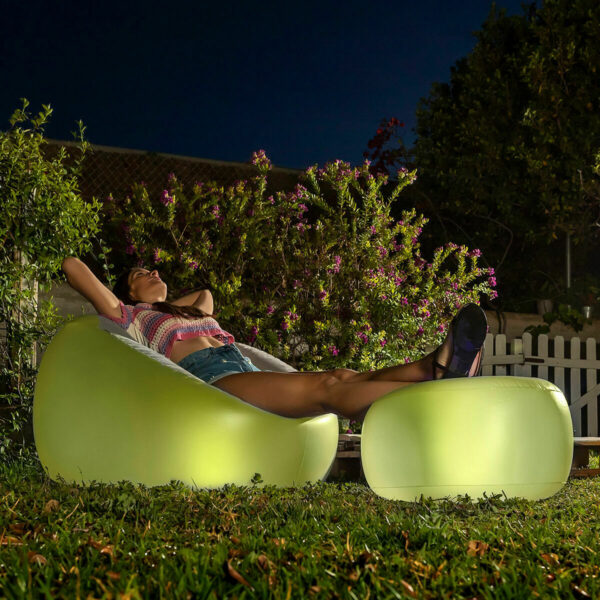 Glow LED Inflatable Lounge Set Glow LED Inflatable Lounge Set