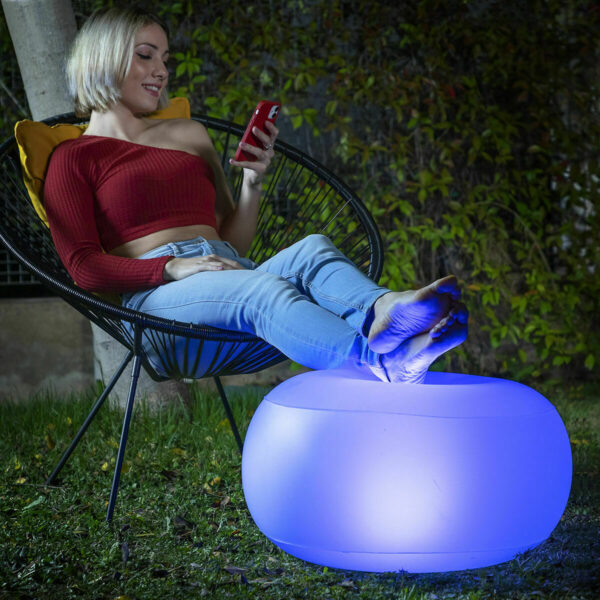 Glow LED Inflatable Lounge Set Glow LED Inflatable Lounge Set