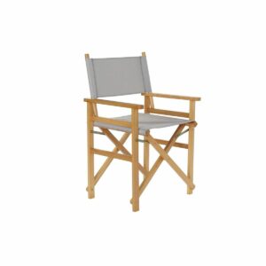 Grey Pinewood Garden Chair