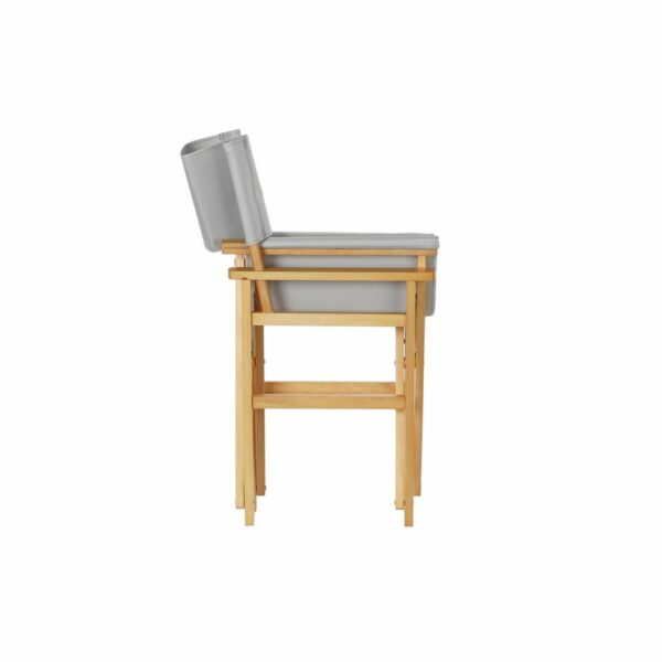 Grey Pinewood Garden Chair