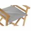 Grey Pinewood Garden Chair