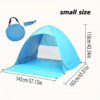 Instant Pop-Up Beach Tent