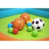 Kids' Play Pool with Hoops & Balls