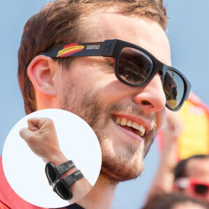 Roll-Up Sunglasses — Black