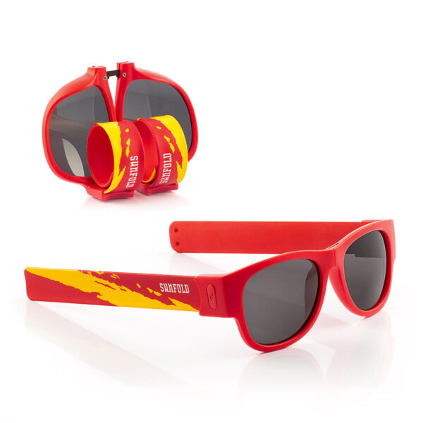 Roll-Up Sunglasses — Red Roll-Up Sunglasses — Red
