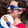 Roll-Up Sunglasses — Tricolour Roll-Up Sunglasses — Tricolour