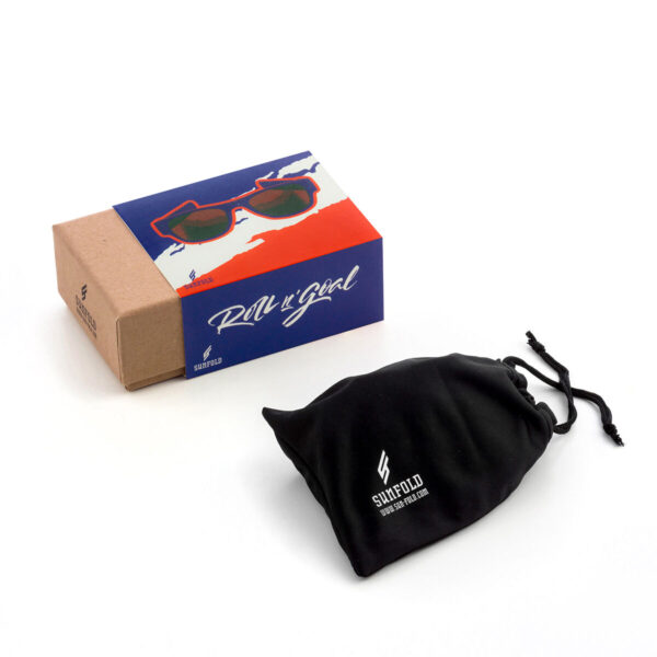 Roll-Up Sunglasses — Tricolour Roll-Up Sunglasses — Tricolour