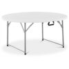 Round Folding Resin Table 122 cm