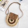 Round Rattan Crossbody Bag Round Rattan Crossbody Bag