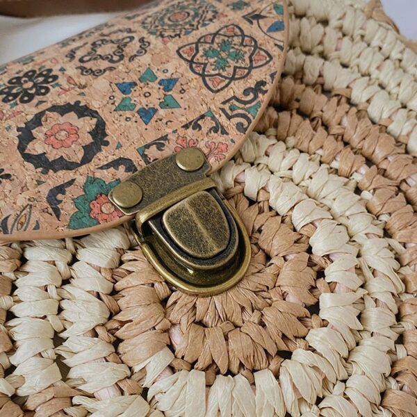 Round Rattan Crossbody Bag Round Rattan Crossbody Bag