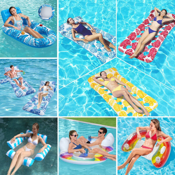Sequin Blue Float Lounger Sequin Blue Float Lounger