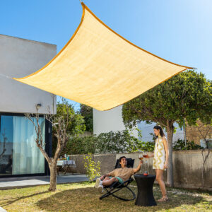 Shade Sail 2 x 3 m — Sand