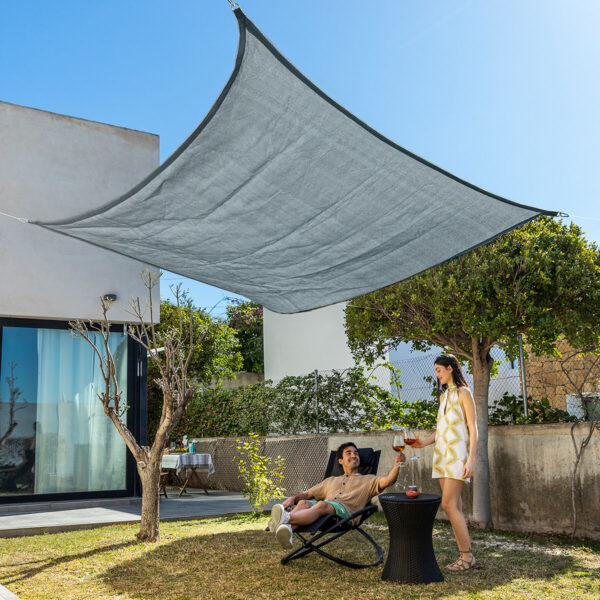 Shade Sail 2 x 3 m — Grey