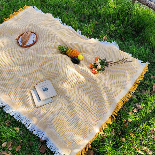 Woven Picnic Blanket Woven Picnic Blanket
