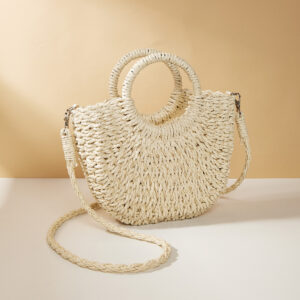 Woven Straw Tote