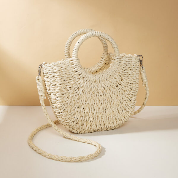 Woven Straw Tote Woven Straw Tote