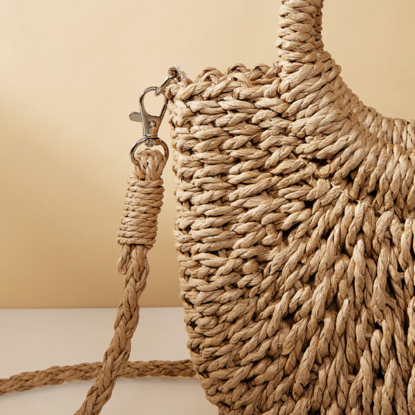 Woven Straw Tote Woven Straw Tote