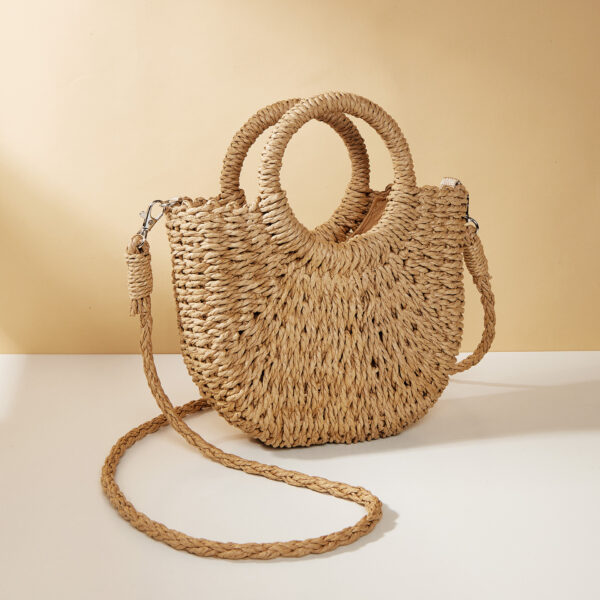 Woven Straw Tote Woven Straw Tote